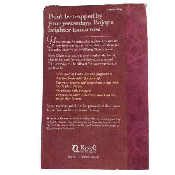 Your Tomorrows Can Be Different from Your Yesterdays H. Norman Wright - Picture 2 of 3